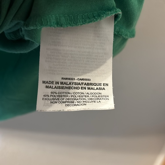 Nike athletic cut green basic tee size XL - Picture 5 of 6